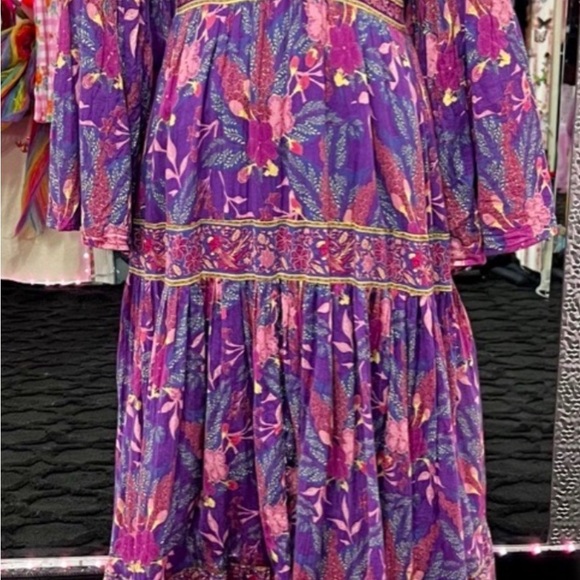 SPELL BIANCA GOWN, Size M, Worn 1x and dry cleaned EXCELLENT condition! - Picture 5 of 5